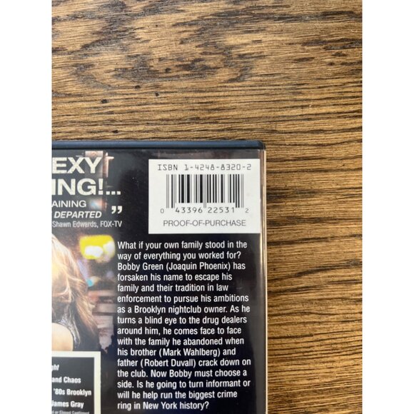 We Own The Night 2007 DVD Crime Drama Joaquin Phoenix Mark Wahlberg Pre-Owned - Picture 4 of 4